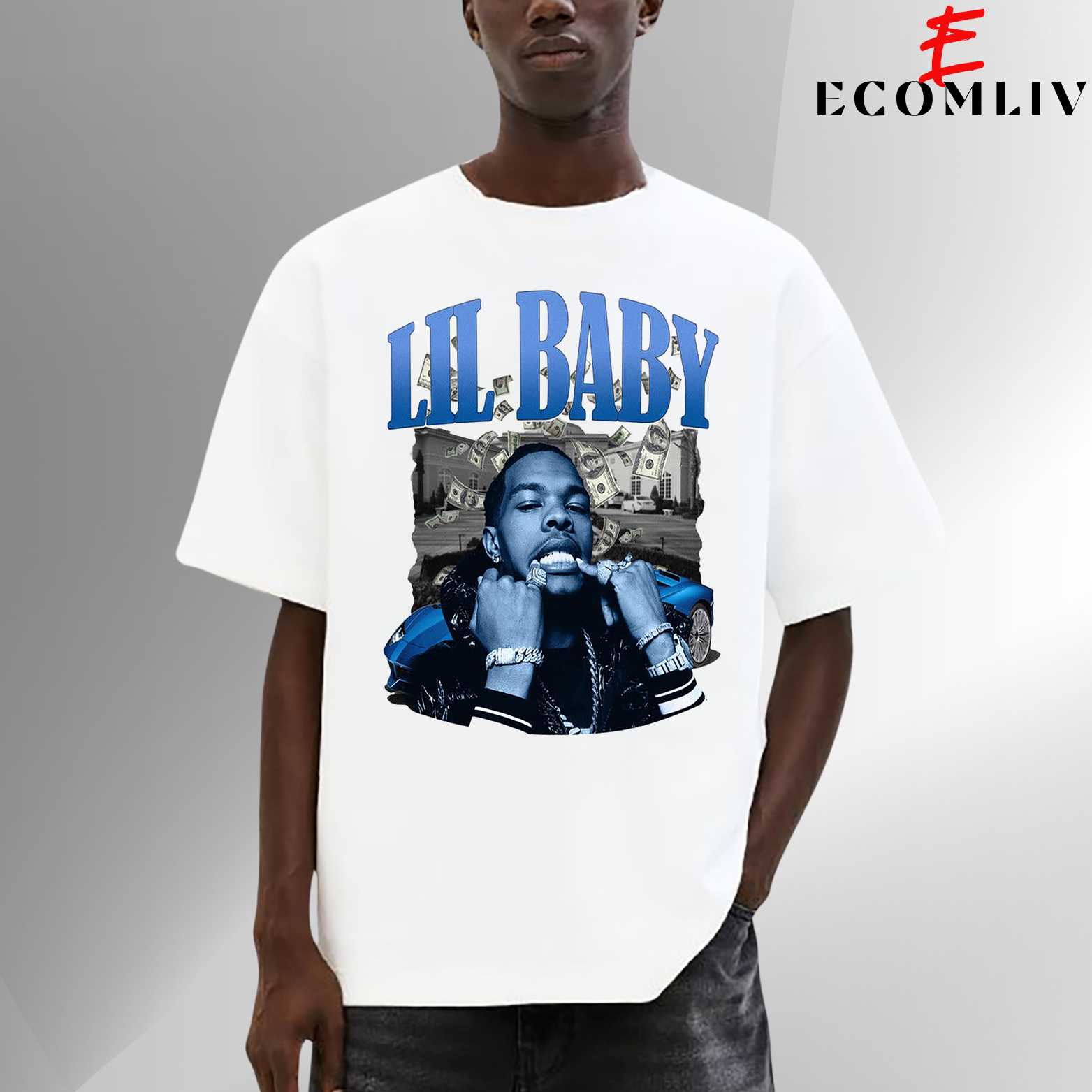 Lil Baby T-Shirt, Hip Hop Streetwear